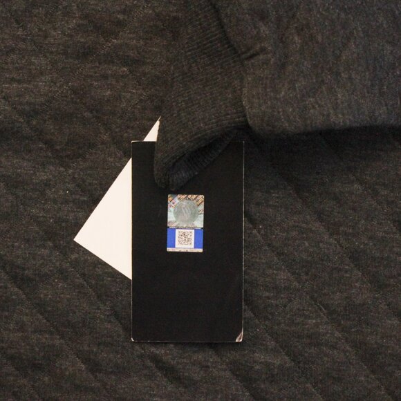 Mizzou Quilted Snap-Collar Long Sleeve Pullover Women's Size Medium - Picture 6 of 8